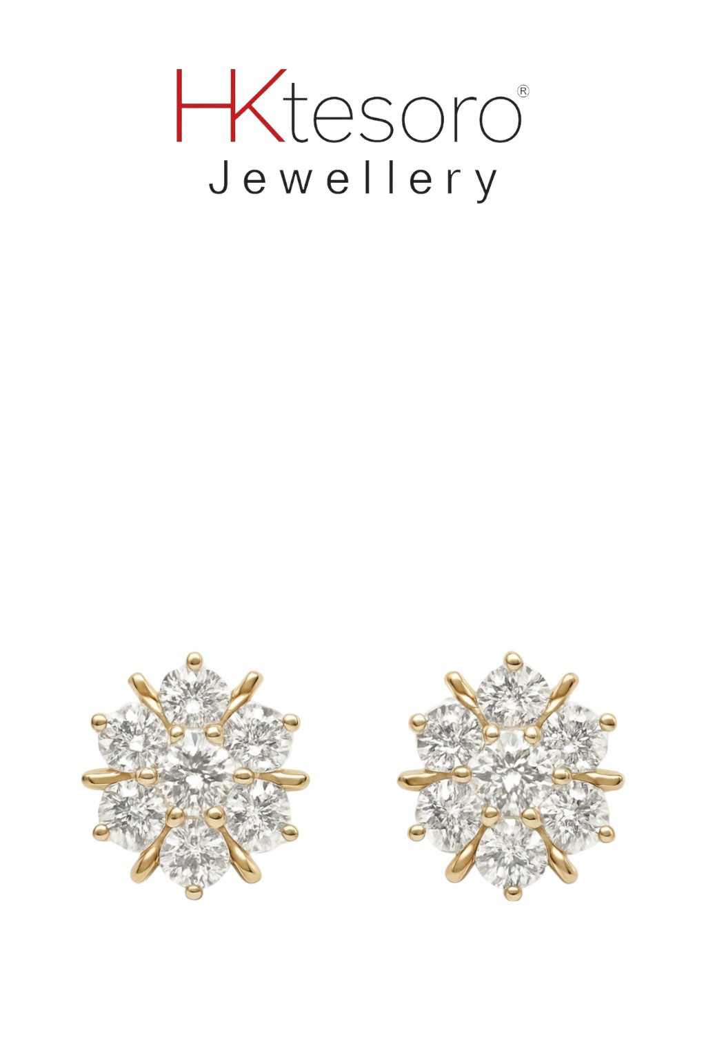 SKU - T009 925 Sterling Silver Diamond Style Tops