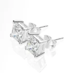 Moissanite Cut Earring