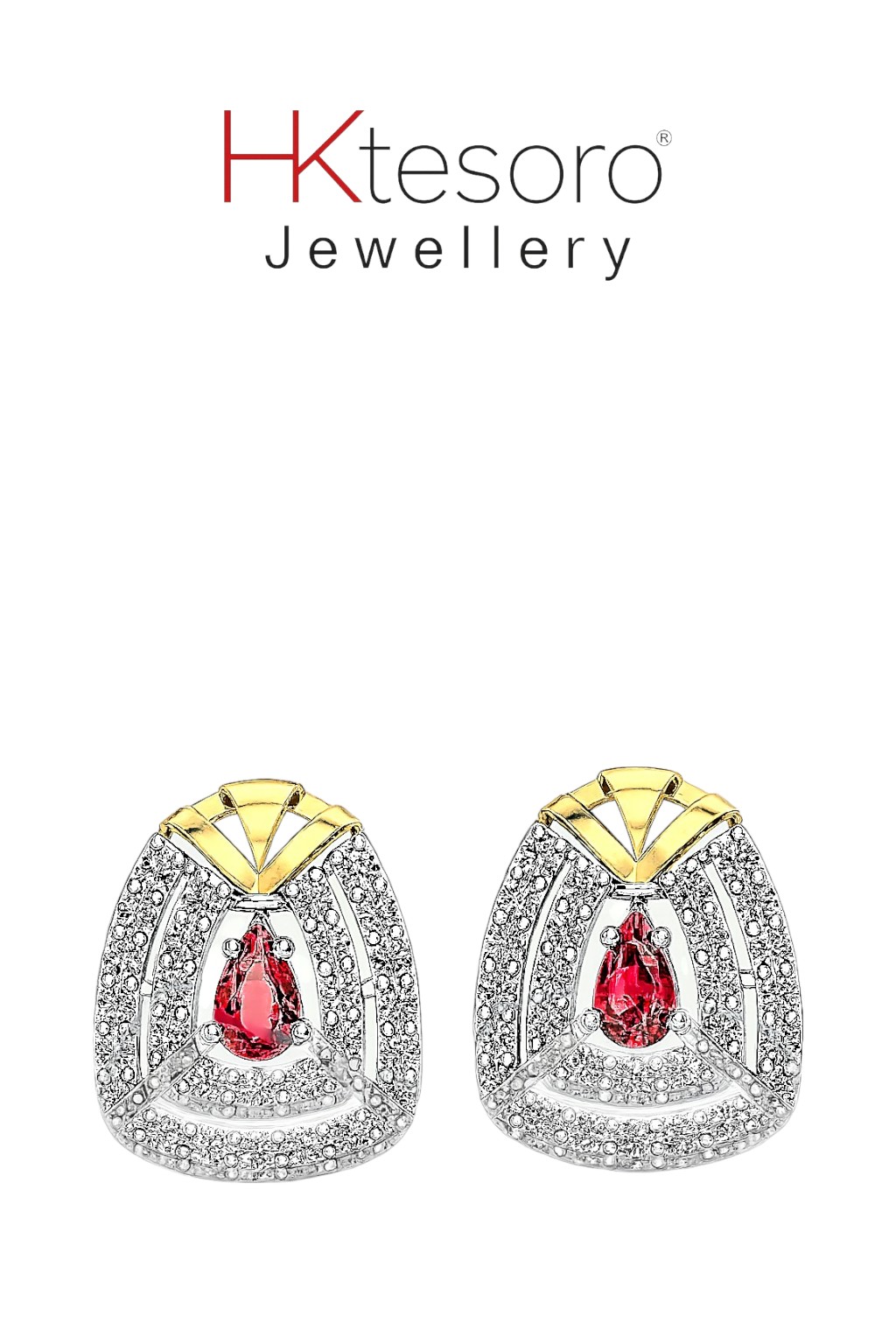 SKU – T031 925 Sterling Silver synthetic Gemstone with Diamond Style Tops