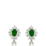 SKU - ER005 925 Sterling silver Synthetic Emerald Earrings ChatGPT Image Jul 7, 2025, 05_34_03 PM-Photoroom