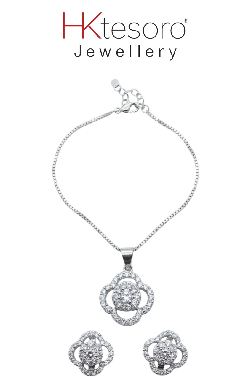 SKU – PS038 925 Sterling Silver Tesoro Starflower