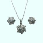SKU – PS044 925 Sterling Silver Crystal Snowflake Sparkle Set by HK Tesoro IMG_20250531_123210_378-Photoroom-1-Photoroom