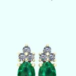 SKU -T064 925 Sterling Silver Emerald Crown Studs by HK Tesoro white-Photoroom (19)