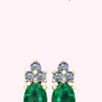 SKU -T064 925 Sterling Silver Emerald Crown Studs by HK Tesoro white-Photoroom (19)