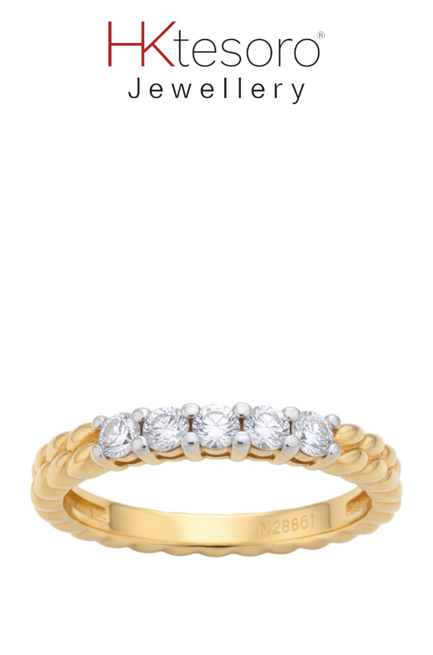 SKU – R052 HKtesoro Pave Infinity Band