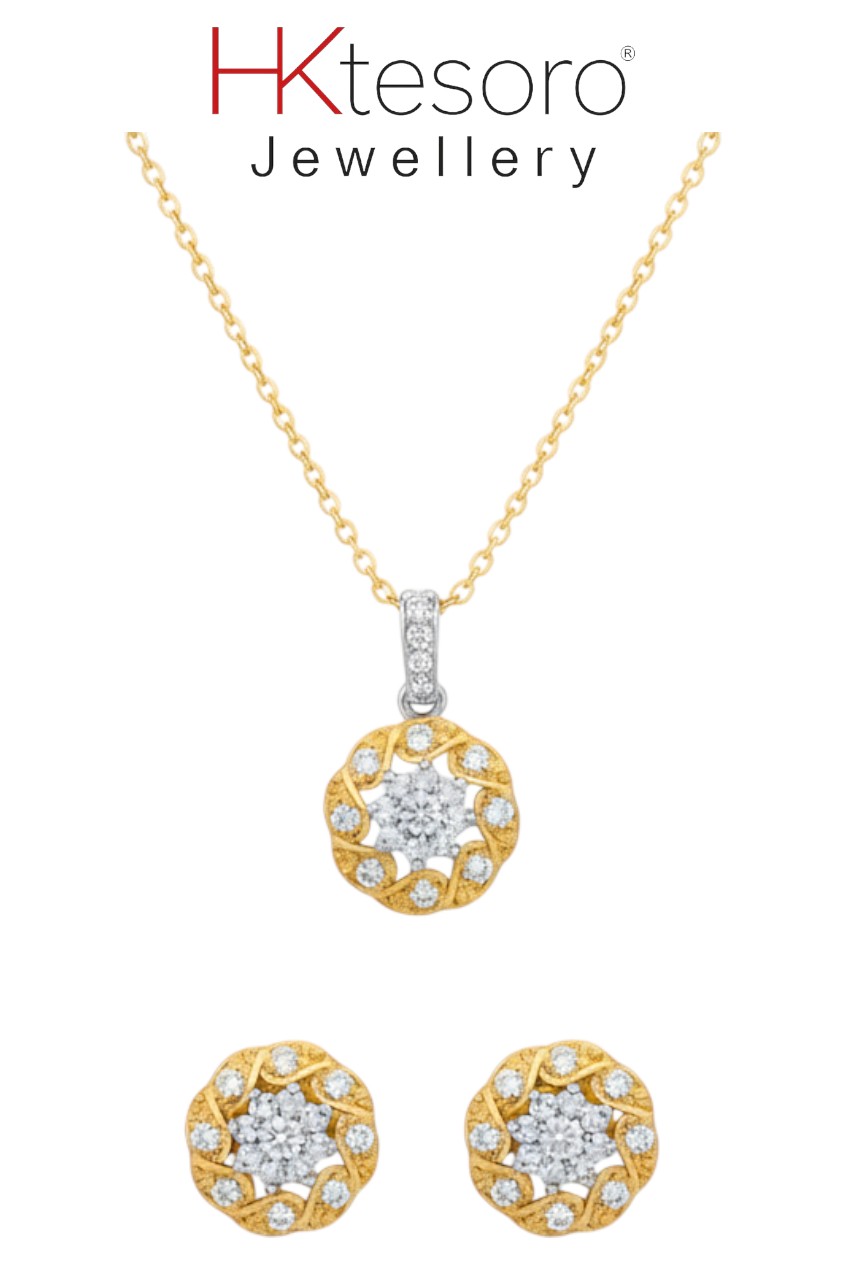 SKU – PS068 HKtesoro Intricate Diamond-Look