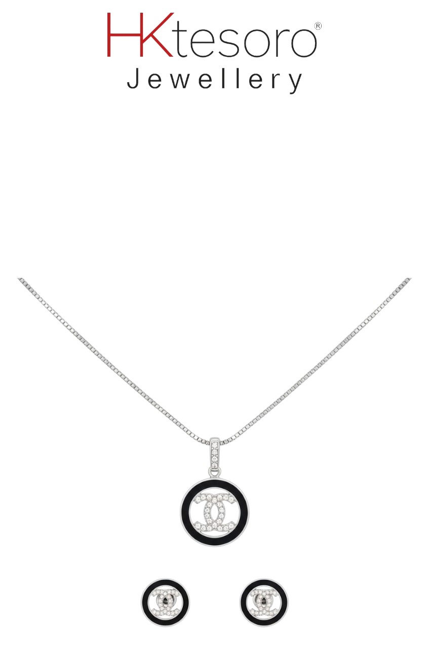 SKU – PS070 The Emerald Cascade Lariat Set