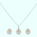 SKU – PS081 Two-Tone Blossom Pendant & Earring Set WhatsApp Image 2025-12-13 at 3.47.48 PM (1) (1)