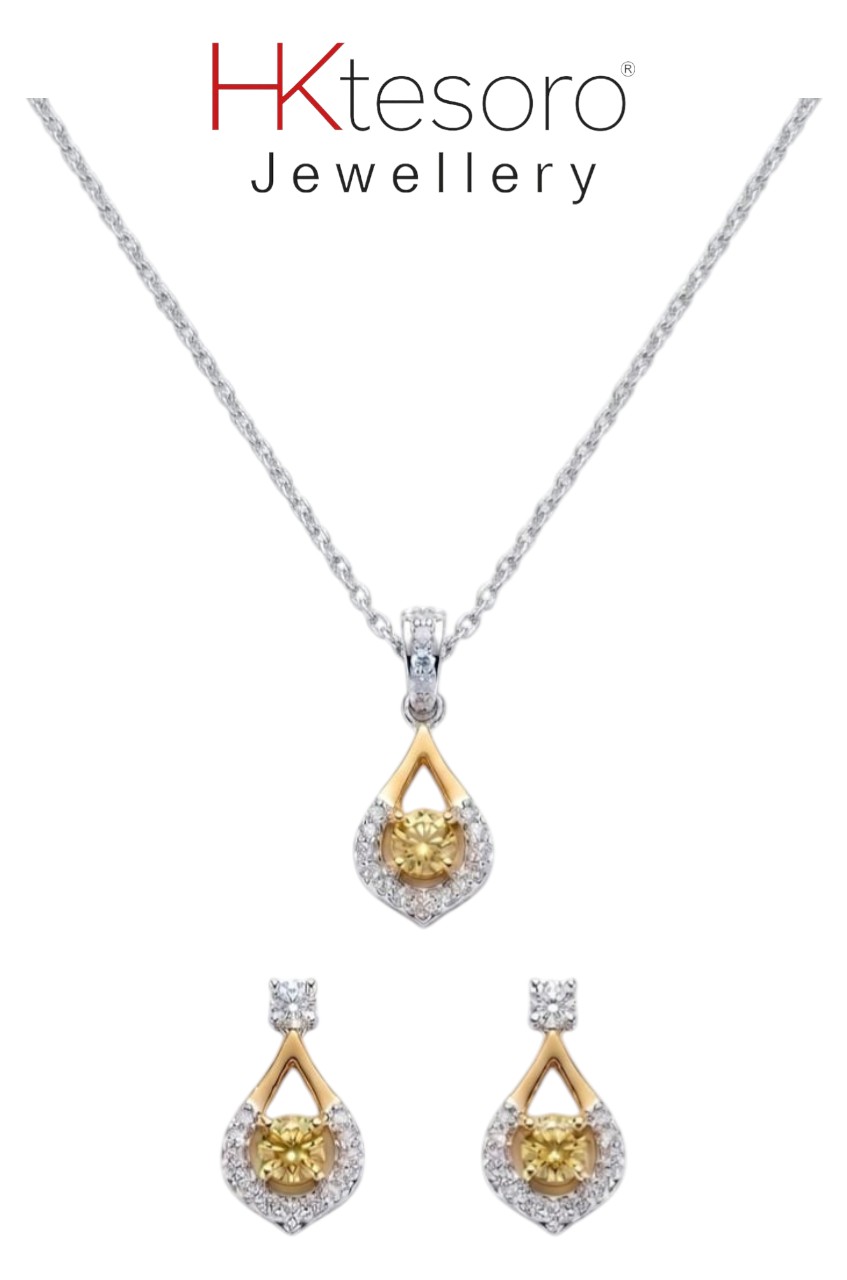SKU – PS085 Silver stunning Pendent set