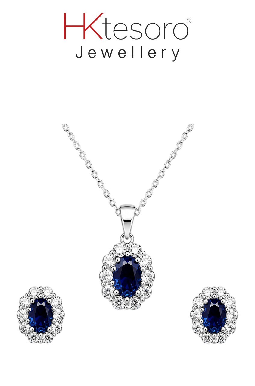 SKU – PS097 Midnight Sapphire Halo Set ChatGPT Image May 8, 2026, 05_15_26 PM