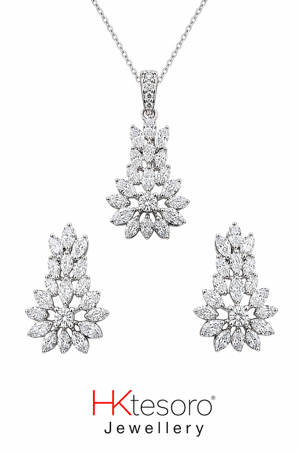 SKU – PS110 Imperial Marquise Cascade Set