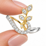SKU – R065 Golden Vine Diamond Ring